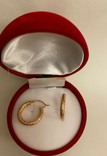 Qvc rose gold diamond cut - gold,