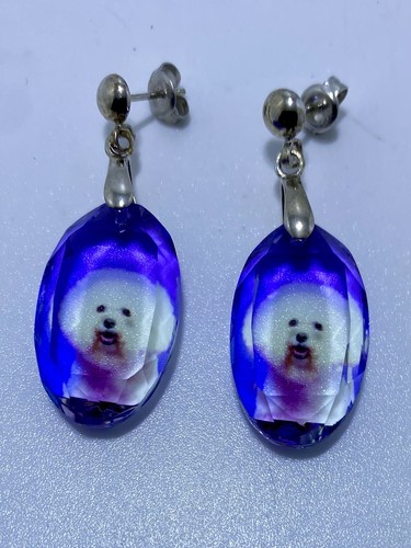 Bichon frise dog crystal - frise,