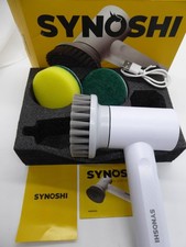 Synoshi Power Spin Scrubber with Accessories, USB Rechargeable Waterproof