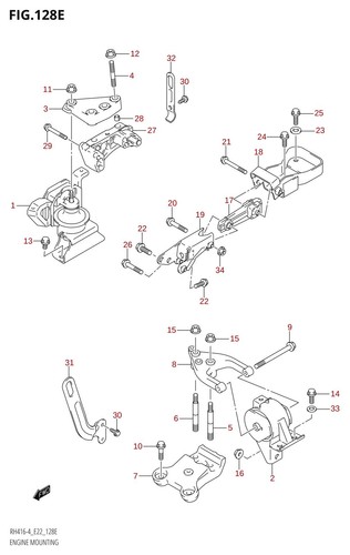 Suzuki genuine bolt grand - genuine,