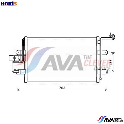 Condenser air conditioning - air,
