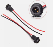 2x 501 W5W T10 194 BULB HOLDER  SOCKET PRE WIRED LED HALOGEN LAMP FREE DELIVERY