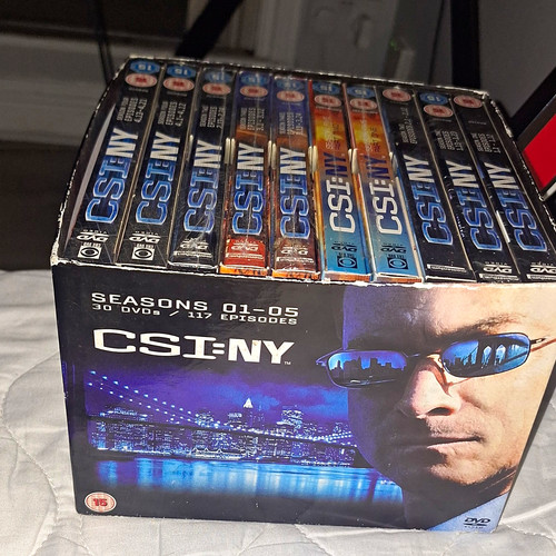 Csi seasons 5 dvd box - seasons,