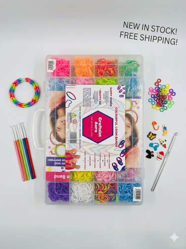 Craftsist aura 4400 loom bands - craftsist,