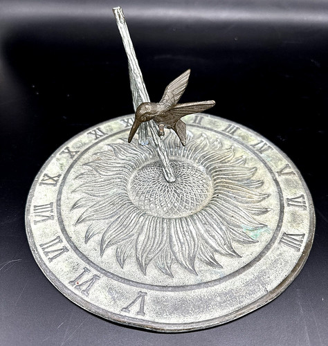 Vtg hummingbird sunflower - hummingbird,