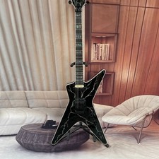 High-end Custom Washburn Dime 333 Dimebolt 2002 Trans Black Electric Guitar