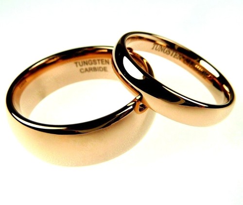 Mens womens tungsten carbide - &,
