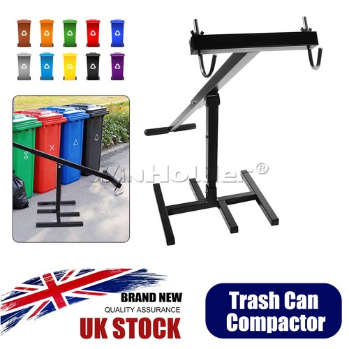 Wheelie bin rubbish compactor - bin,