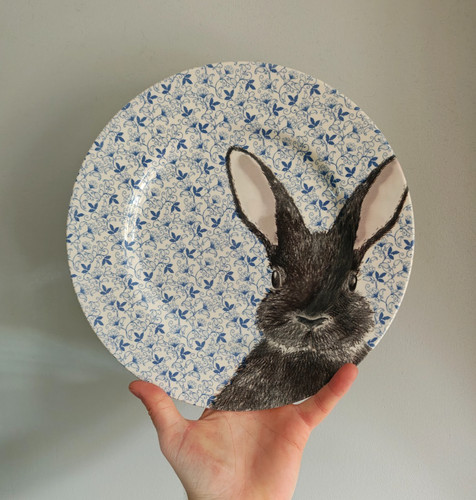 Royal stafford bunny blue - -,