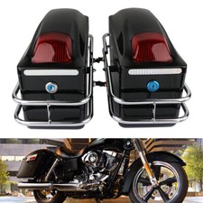 2x 24L Black Saddlebags