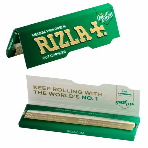 Rizla green rolling paper - 50,