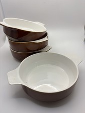 4 x Poole  Pottery Chestnut