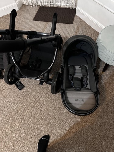 Buggy board with seat - with,