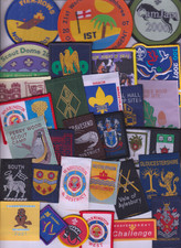 Boy Scout Badges x 30 (Y)
