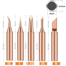 5PCS 900M Soldering Iron Tip
