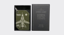 RAF Panavia Tornado GR4 ZD720 - Aircraft Fuselage Collectors Tag - Chunky Green