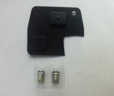 For Toyota Rav4 Yaris MR2 Corolla Avensis 2 Button Key Fob Rubber Pad Repair kit