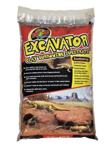 Zoo med excavator - zoo, clay