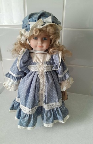 Alberon porcelain doll - porcelain, emmy
