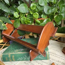 Antique Wooden Book Trough