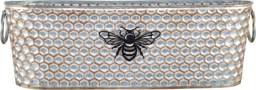 40cm metal trough honey - 40cm, comb