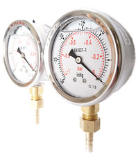 Glycerine Fill Vacuum Gauges