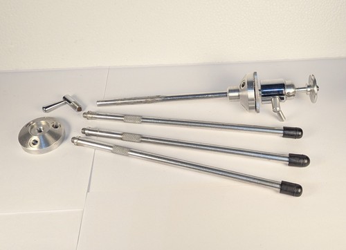 Vintage chrome tripod tabletop - vintage,