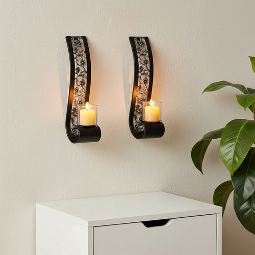 Retro wall hanging candle - retro,