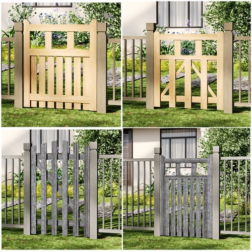 Wooden garden gate farm - gate,