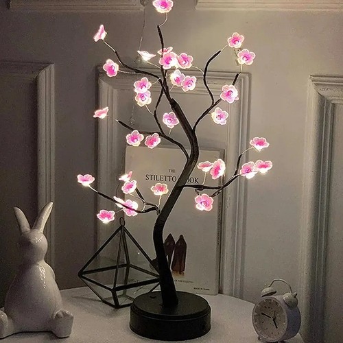 Cherry blossom led tree lamp - cherry,
