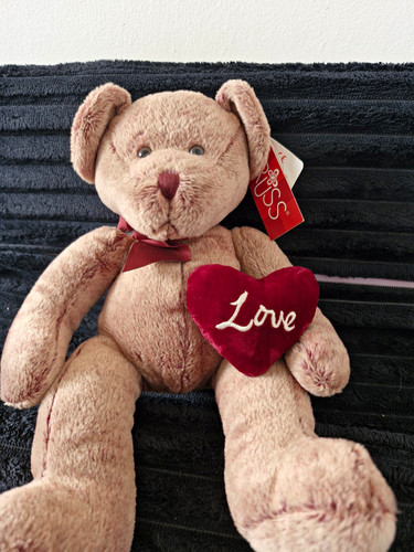 Russ beige plush teddy bear - plush,