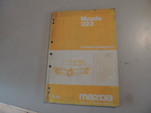 Mazda 323 wiring diagrams - mazda,