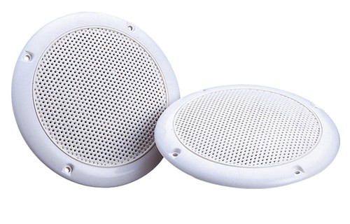 White 80w 4 ohm - 5", dual