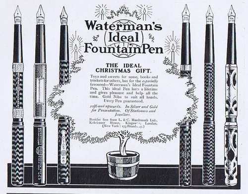 Waterman ideal fountain pen - ideal,