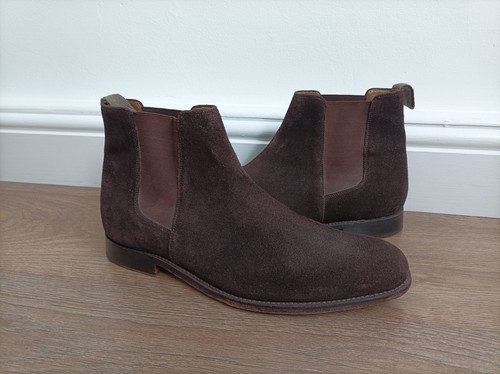 Grenson suede leather chelsea - grenson,