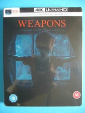 Weapons Exclusive Limited Edition 4K UHD & Blu-Ray Steelbook Sealed *IN STOCK*