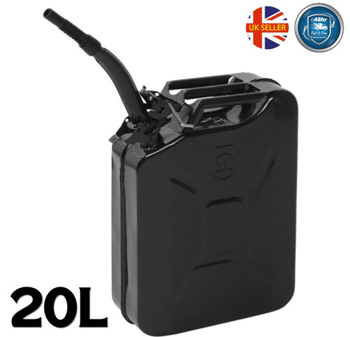 20l metal jerry can - can, petrol
