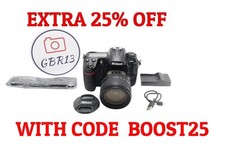 Nikon D300S DSLR Camera 12.3MP with 18-70mm Lens, Shutter Count 29%, Good Cond.