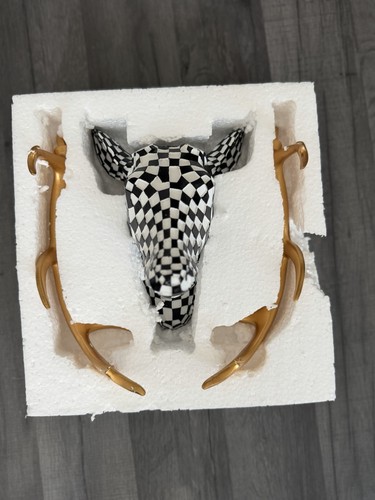 Resin deer head wall - resin,