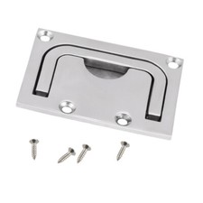 Boat Stainless Steel Flush Hatch Locker Cabinet Lift Pull Handle for Marine