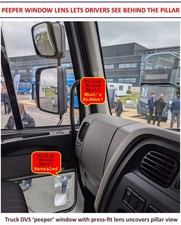 A5 Truck Fresnel Lens - Blind