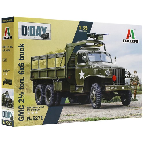 Italeri gmc ton 6x6 - 2½, truck