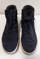 Gabor Bulner Womens Navy Suede