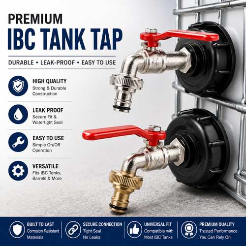 Ibc tank adapter connector - tank, to