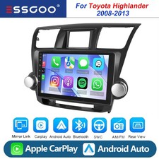 Apple Carplay For 2008-2013 Toyota Highlander Android 15.0 Car Stereo GPS Radio