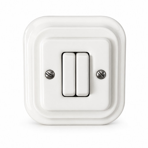 White ceramic porcelain single - ceramic,