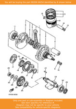 YAMAHA Washer, 90209-34254 OEM