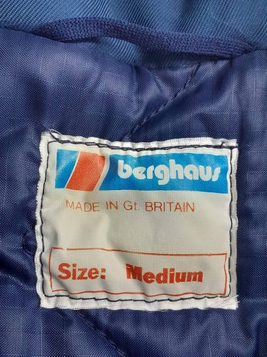 Vintage blue berghaus jacket - vintage,