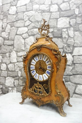 Boulle clock mantel - mantel, desk