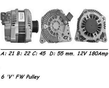 Wai alternator 180amp - wai,